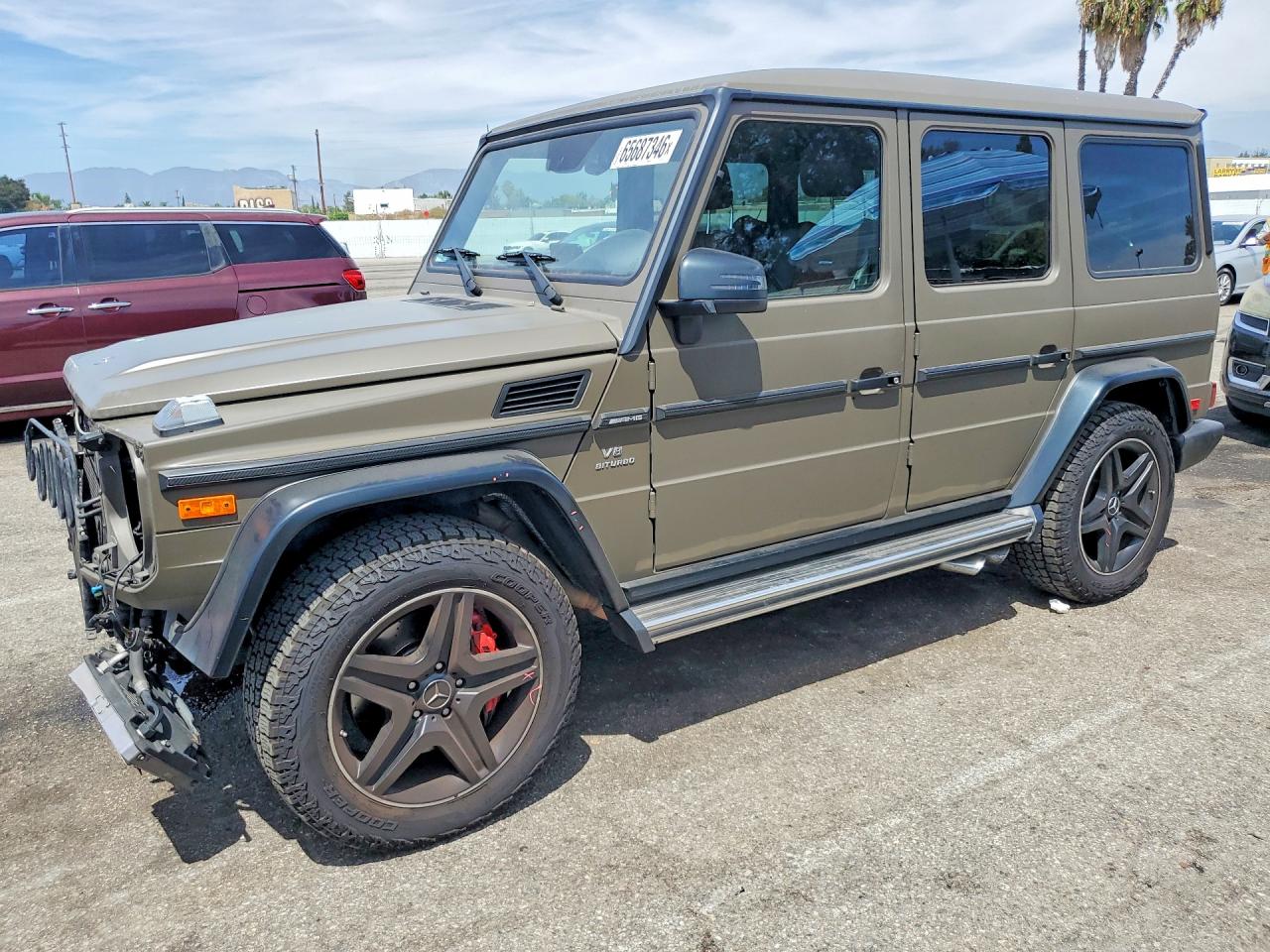 2017 Mercedes-Benz G-Class VIN WDCYC7DFXHX275891 — COPART salvage auction photo