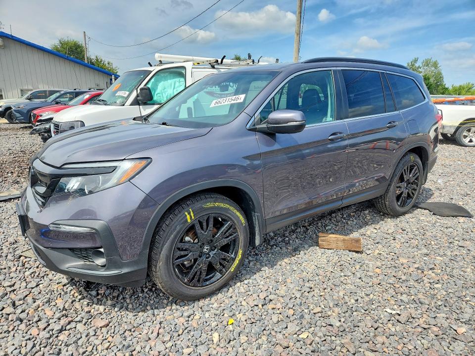 2022 Honda Pilot VIN 5FNYF6H29NB005913 — COPART salvage auction photo