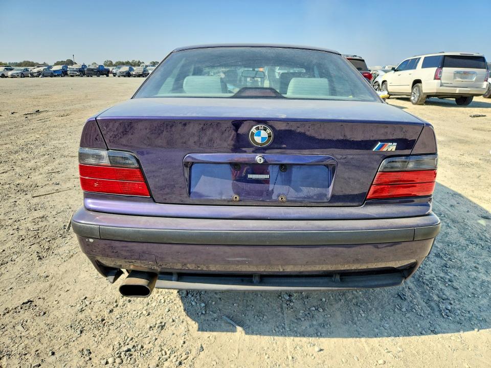 1998 BMW M3 VIN WBSCD9323WEE09197 COPART salvage auction — FRONT END, CT - DIS/DLR/EXP ONLY CLEAN TITLE, sold $5,700 on 2026-10-08 (photo 6)