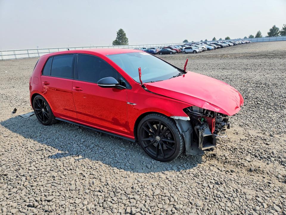 2019 Volkswagen Golf r VIN WVWVA7AU2KW125370 COPART salvage auction — FRONT END, WA - BILL OF SALE, sold $12,900 on 2026-08-12 (photo 4)