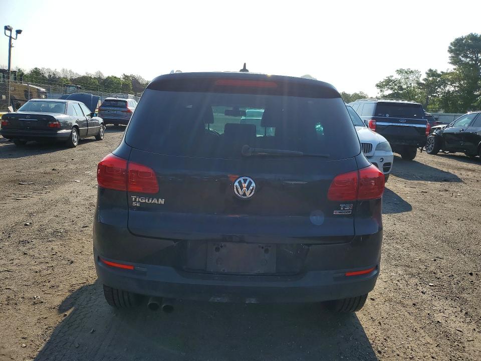 2016 Volkswagen Tiguan VIN WVGBV7AX0GW515176 COPART salvage auction — MECHANICAL, Fl - Certificate Of Title, sold $1,200 on 2026-08-14 (photo 6)