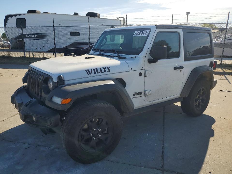 2023 Jeep Wrangler / VIN 1C4HJXAG3PW549459 — COPART salvage auction photo
