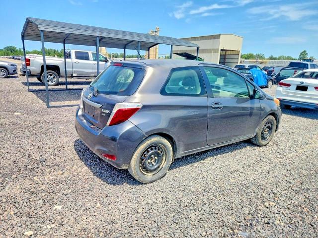 2012 Toyota Yaris VIN JTDJTUD38CD511895 COPART salvage auction — SIDE, KS - CERT OF TITLE-SALVAGE, sold $550 on 2026-09-08 (photo 3)