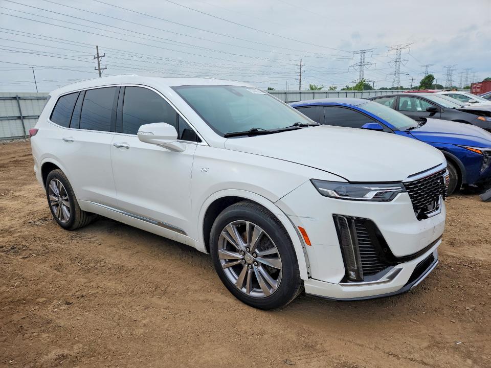 2021 Cadillac Xt6 VIN 1GYKPCRS6MZ179201 COPART salvage auction — MINOR DENT/SCRATCHES, Mi - Cert Of Title-Rebuilt Salvage (P), sold $16,700 on 2026-09-08 (photo 4)