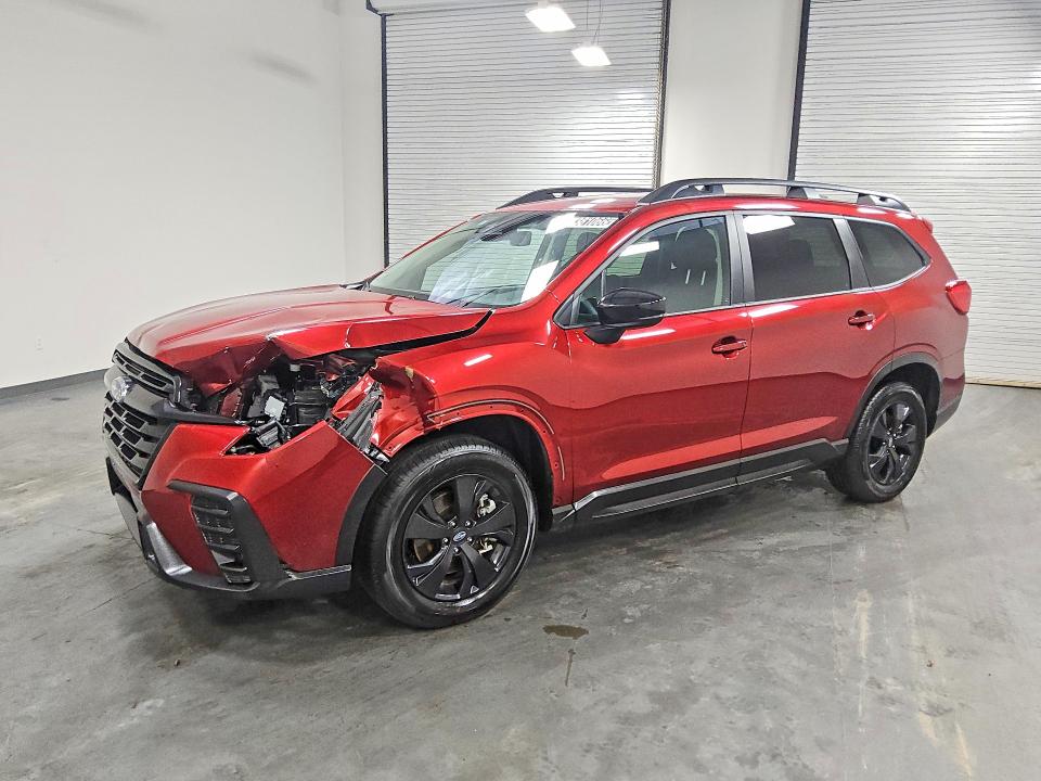 2026 Subaru Ascent VIN 4S4WMAAD2T3424459 COPART salvage auction — FRONT END, MA - CERTIFICATE OF TITLE, sold $20,200 on 2026-09-09 (photo 1)