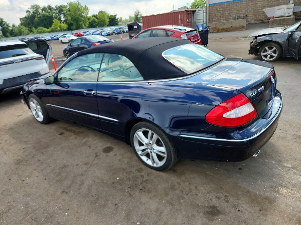 2009 Mercedes-benz Clk-class VIN WDBTK56F59T107474 COPART salvage auction — FRONT END, CT - CERT OF TITLE-SALVAGE, sold $1,150 on 2026-08-11 (photo 2)