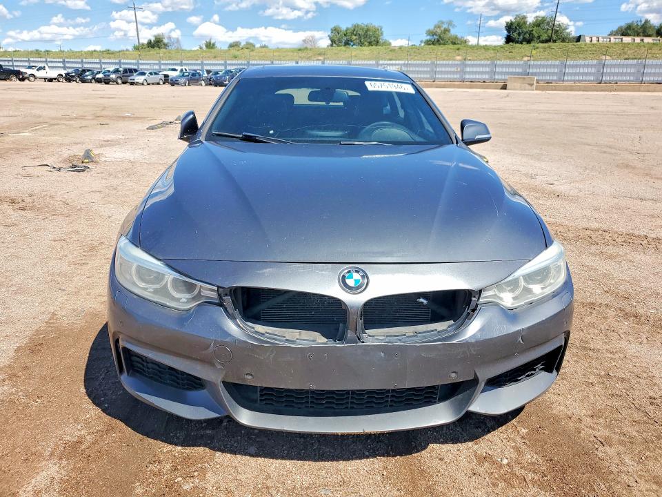 2015 BMW 4er VIN WBA4A7C55FD415313 COPART salvage auction — REAR END, CO - DIS/DLR/EXP ONLY CLEAN TITLE, sold $2,950 on 2026-08-19 (photo 5)