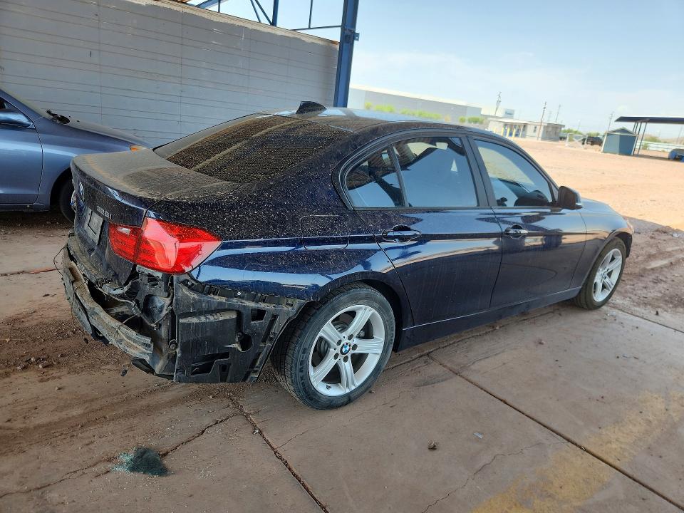 2015 BMW 3er VIN WBA3B5C5XFF963535 COPART salvage auction — REAR END, Az - Cert Of Title - Salvage, sold $1,300 on 2026-08-18 (photo 3)