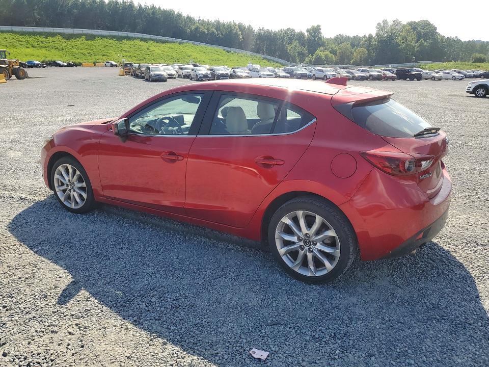 2014 Mazda 3 VIN JM1BM1M35E1181976 COPART salvage auction — BURN, Sc - Salvage Title, sold $2,000 on 2026-09-03 (photo 2)