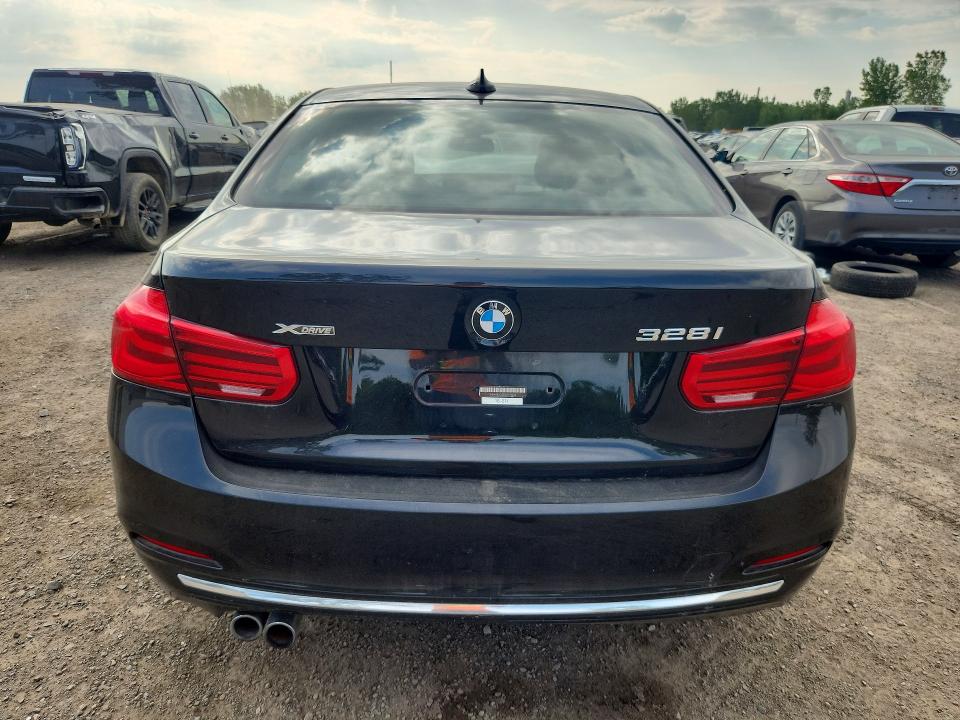 2016 BMW 3er VIN WBA8E3G53GNT77262 COPART salvage auction — FRONT END, Qc - Gravement Accidente, sold $375 on 2026-09-08 (photo 6)