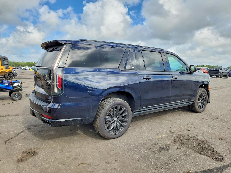 2021 Cadillac Escalade VIN 1GYS4RKL5MR226460 COPART salvage auction — FRONT END, Fl - Cert Of Title Slvg Rebuildable, sold $21,900 on 2026-08-26 (photo 3)