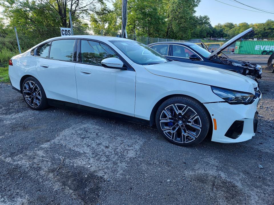 2025 BMW I5 VIN WBY13HG04SCS86841 COPART salvage auction — FRONT END, Mi - Cert Of Title-Salvage Vehicle, sold $31,500 on 2026-09-01 (photo 4)
