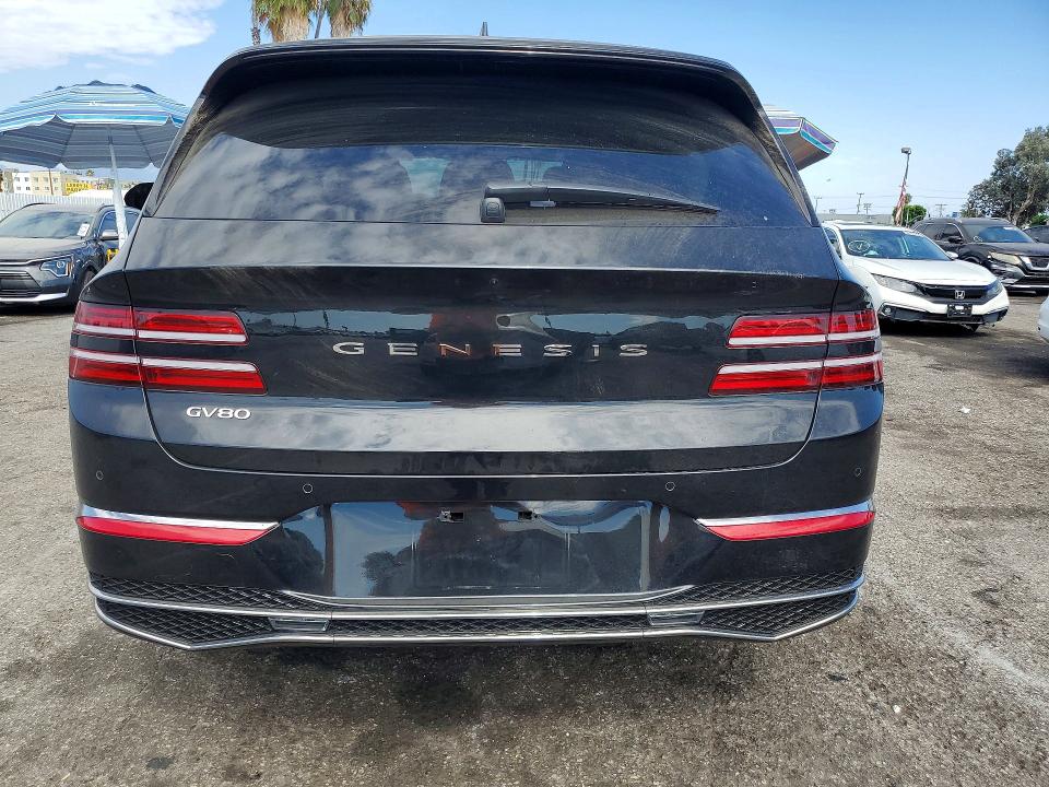 2026 Genesis Gv80 VIN KMUHC4SB8TU338093 COPART salvage auction — FRONT END, Ca - Salvage Certificate, sold $16,900 on 2026-09-18 (photo 6)