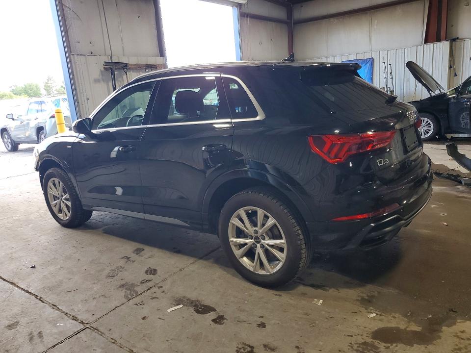 2022 Audi Q3 VIN WA1EECF35N1113061 COPART salvage auction — FRONT END, Ny - Mv-907A Salvage Certificate, sold $7,600 on 2026-08-17 (photo 2)