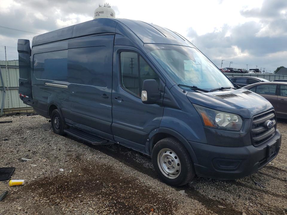 2020 Ford Transit VIN 1FTBR3X84LKA18554 COPART salvage auction — REAR END, IL - CERTIFICATE OF TITLE (P), sold $9,300 on 2026-09-04 (photo 4)