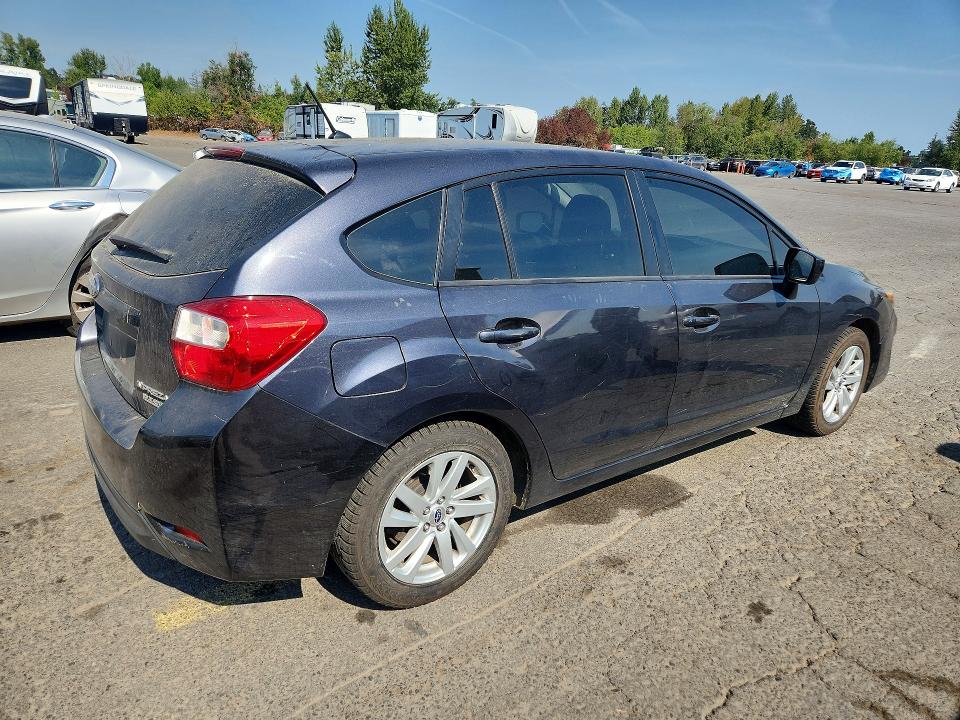 2015 Subaru Impreza VIN JF1GPAC64FH273345 COPART salvage auction — MECHANICAL, Or - Certificate Of Title, sold $1,500 on 2026-09-02 (photo 3)