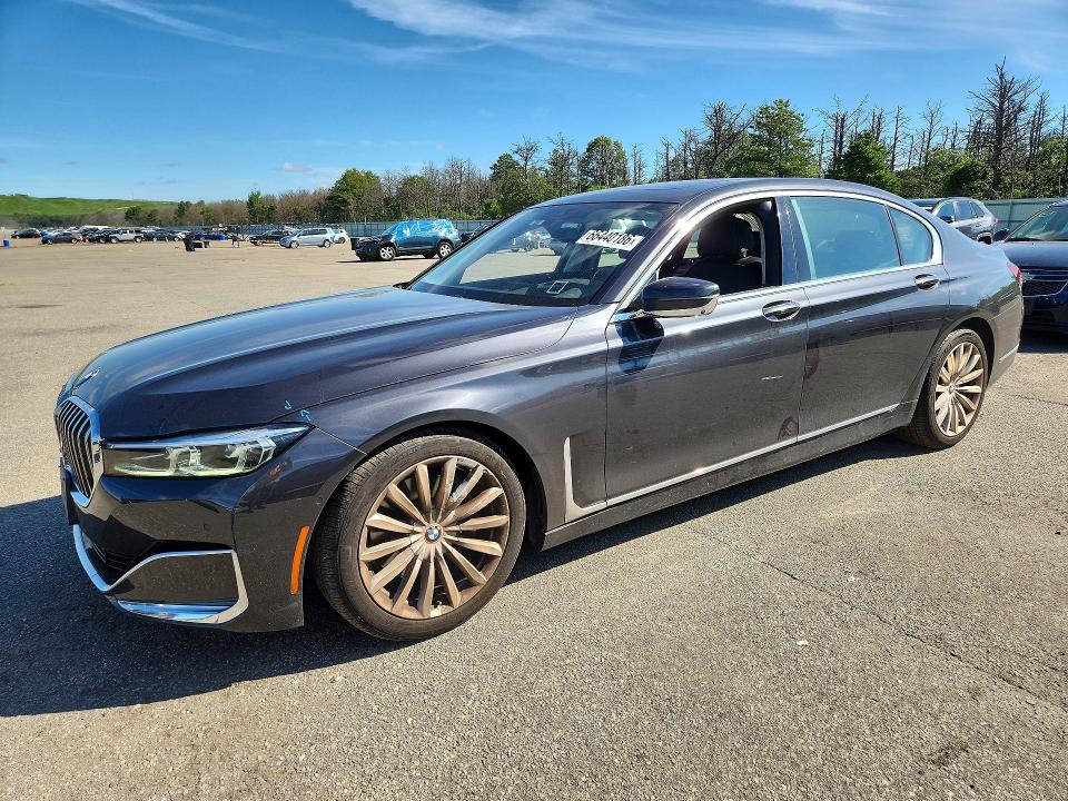 2021 BMW 7er VIN WBA7T4C07MCF14957 — COPART salvage auction photo