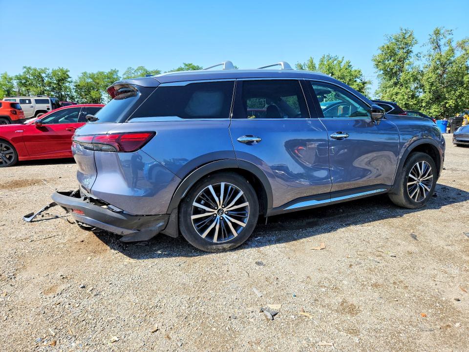 2024 Infiniti Qx60 VIN 5N1DL1GS8RC350313 COPART salvage auction — REAR END, MD - CERT OF SALVAGE > 75% DAMAGE (P), sold $12,200 on 2026-08-18 (photo 3)