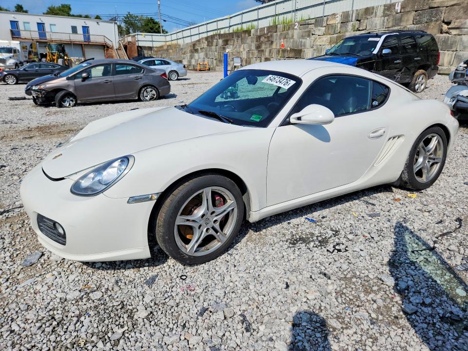 2012 Porsche Cayman VIN WP0AB2A81CS780288 — COPART salvage auction photo