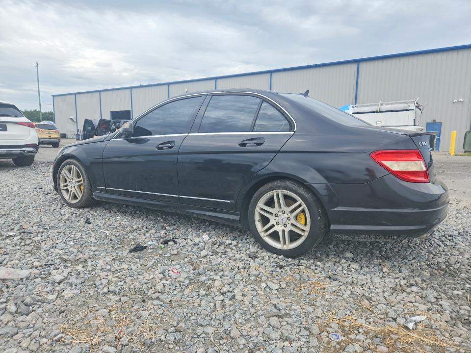 2009 Mercedes-benz C class VIN WDDGF56XX9F230224 COPART salvage auction — MINOR DENT/SCRATCHES, FL - CERTIFICATE OF TITLE, sold $300 on 2026-08-17 (photo 2)