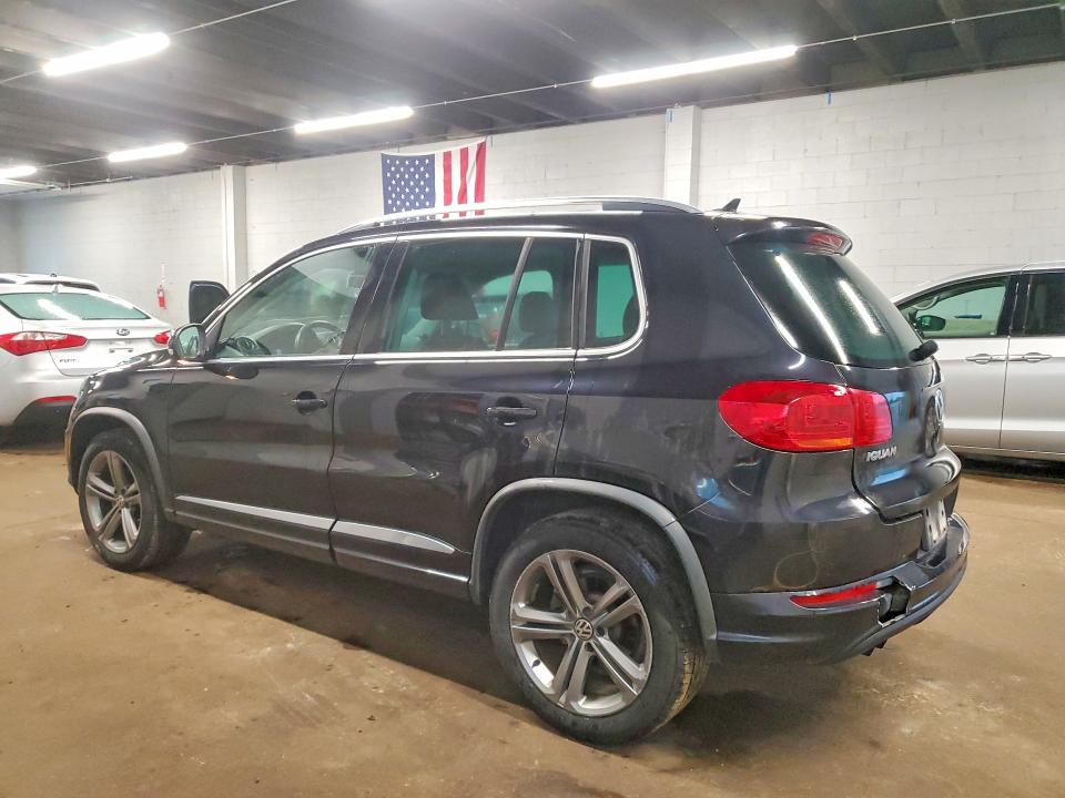 2017 Volkswagen Tiguan VIN WVGUV7AXXHK021294 COPART salvage auction — REAR END, Ia - Certificate Of Title, sold $1,950 on 2026-08-19 (photo 2)