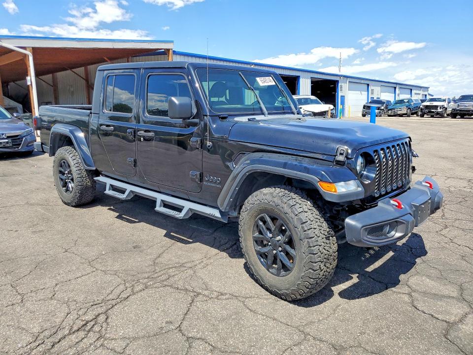 2022 Jeep Gladiator VIN 1C6HJTAG2NL140318 COPART salvage auction — FRONT END, Co - Certificate Of Title (P), sold $10,000 on 2026-09-10 (photo 4)