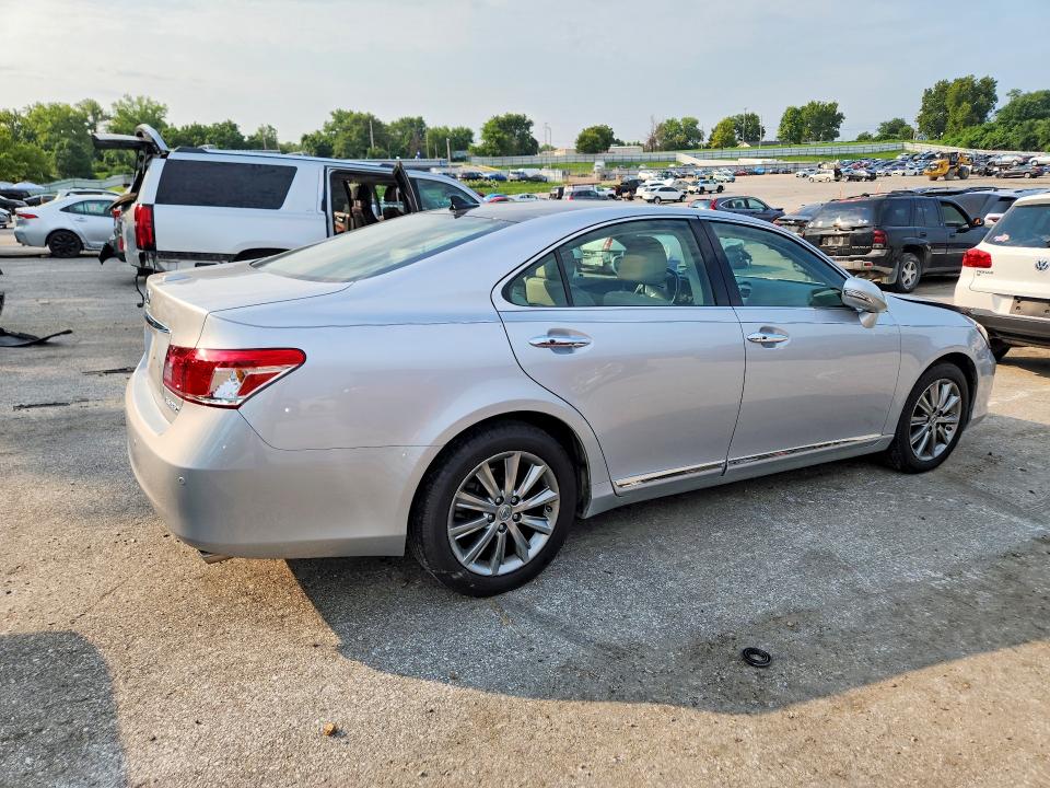 2012 Lexus ES VIN JTHBK1EG7C2484304 COPART salvage auction — FRONT END, Mo - Salvage Certificate Of Title, sold $8,200 on 2026-08-25 (photo 3)