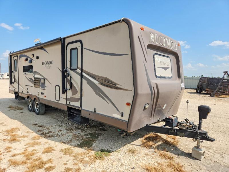 2013 Rockwood 8317ss VIN 4X4TRLG20D1846926 COPART salvage auction — VANDALISM, TX - SALVAGE VEHICLE TITLE, sold $3,000 on 2026-10-08 (photo 1)