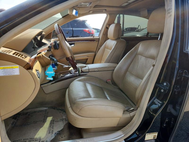 2012 Mercedes-benz S-klasse VIN WDDNG7DB1CA440707 COPART salvage auction — MECHANICAL, Ca - App For Dup Salvage Or Ac, sold $1,400 on 2026-08-25 (photo 7)