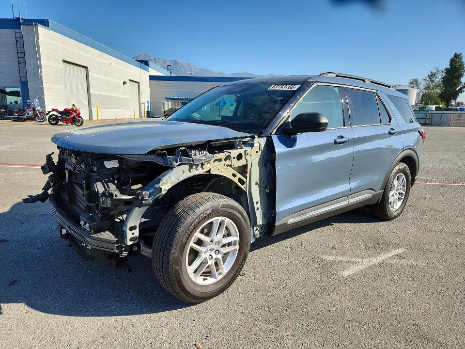 2025 Ford Explorer VIN 1FMUK7DH9SGC56146 — COPART salvage auction photo