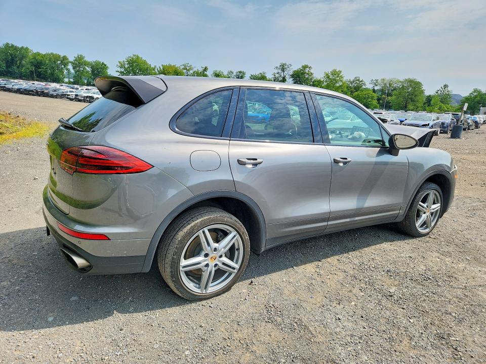 2017 Porsche Cayenne VIN WP1AA2A20HKA90181 COPART salvage auction — FRONT END, Ny - Mv-907A Salvage Certificate, sold $1,900 on 2026-08-27 (photo 3)