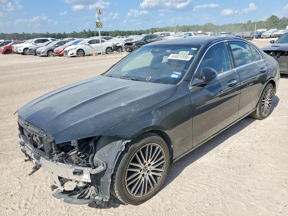 2025 Mercedes-benz C-klasse VIN W1KAF4GB2SR273723 — COPART salvage auction photo