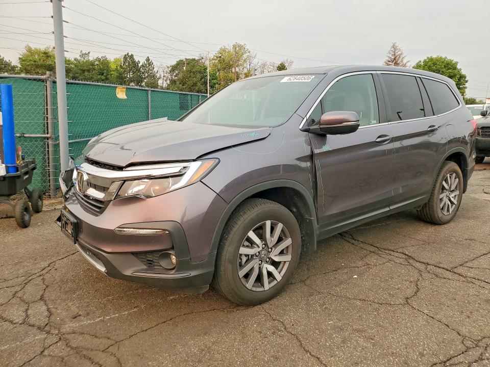 2020 Honda Pilot VIN 5FNYF6H59LB032584 COPART salvage auction — FRONT END, Co - Public - Salvage Title, sold $14,500 on 2026-09-01 (photo 1)