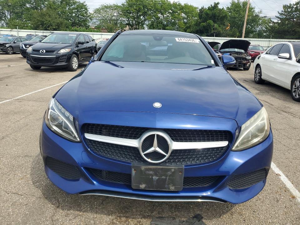 2017 Mercedes-benz C class VIN WDDWJ4KB2HF331450 COPART salvage auction — SIDE, OH - CERTIFICATE OF TITLE, sold $4,950 on 2026-08-19 (photo 5)