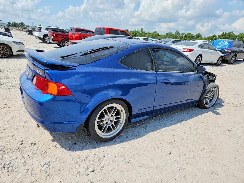 2002 Acura Rsx VIN JH4DC53032C015125 COPART salvage auction — FRONT END, TX - SALVAGE VEHICLE TITLE, sold $2,950 on 2026-09-03 (photo 3)