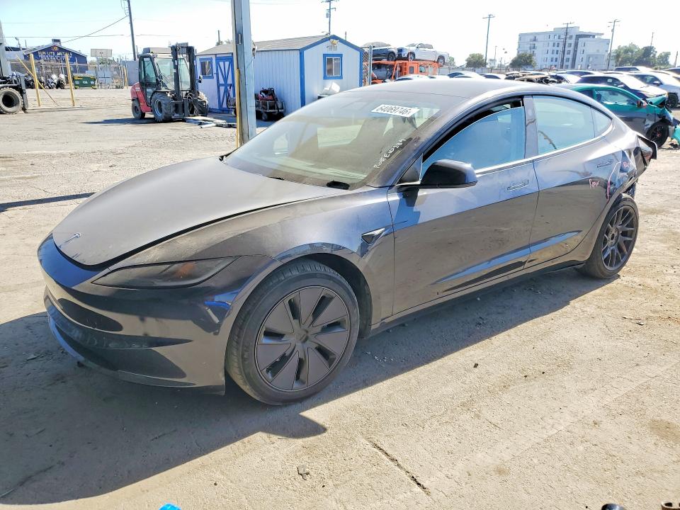 2025 Tesla Model 3 VIN 5YJ3E1EA3SF906900 — COPART salvage auction photo