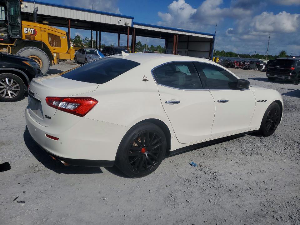 2014 Maserati Ghibli VIN ZAM57RTA3E1094737 COPART salvage auction — MECHANICAL, Fl - Certificate Of Title, sold $1,600 on 2026-08-27 (photo 3)