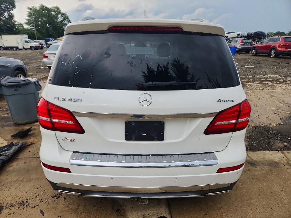 2017 Mercedes-benz Gls-klasse VIN 4JGDF6EE3HA886565 COPART salvage auction — MINOR DENT/SCRATCHES, MI - CERTIFICATE OF TITLE, sold $8,000 on 2026-09-14 (photo 6)