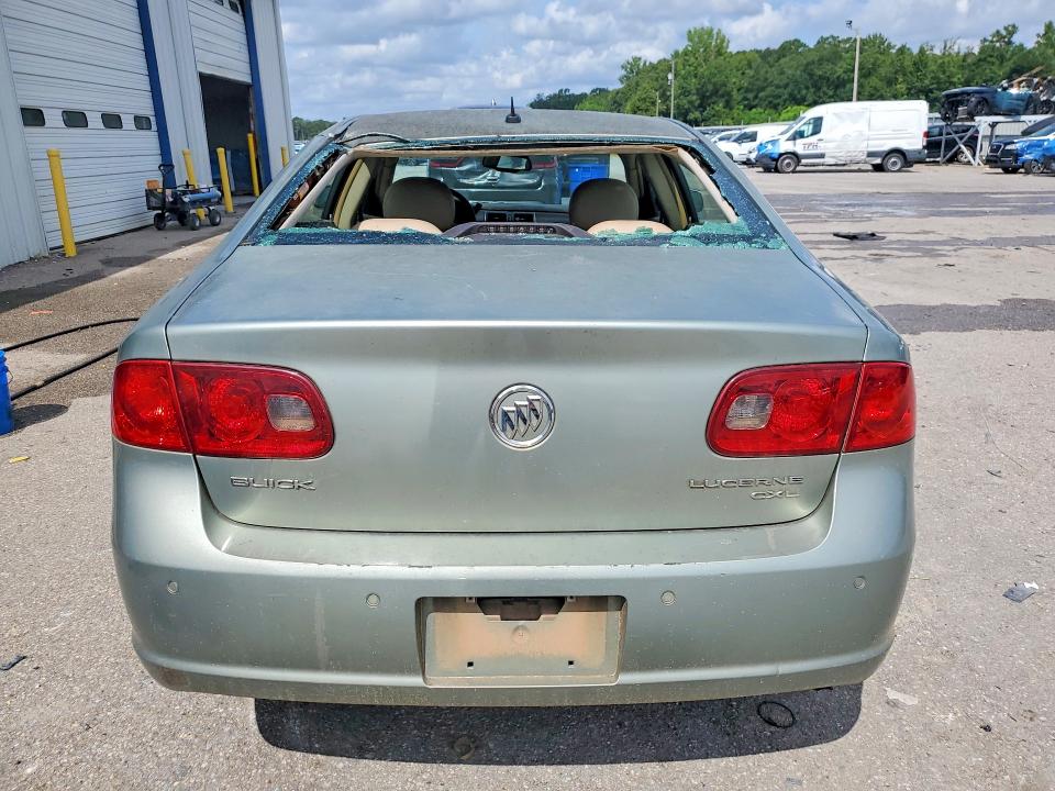 2007 Buick Lucerne VIN 1G4HD57297U152868 COPART salvage auction — ROOF, AL - CERT OF TITLE-SALVAGE TITLE, sold $250 on 2026-09-10 (photo 6)