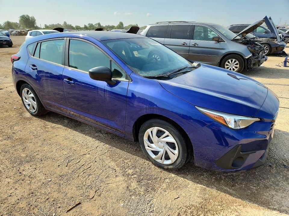 2024 Subaru Impreza VIN JF1GUABC4R8260163 COPART salvage auction — WATER/FLOOD, IL - SALVAGE CERT-FLOOD, sold $8,800 on 2026-09-08 (photo 4)