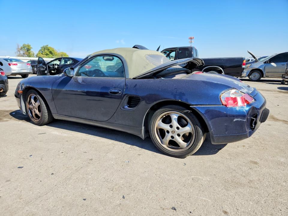 1998 Porsche Boxster VIN WP0CA2982WS620909 COPART salvage auction — REAR END, Ca - Dis/Dlr/Exp Only Clean Title, sold $600 on 2026-09-18 (photo 2)