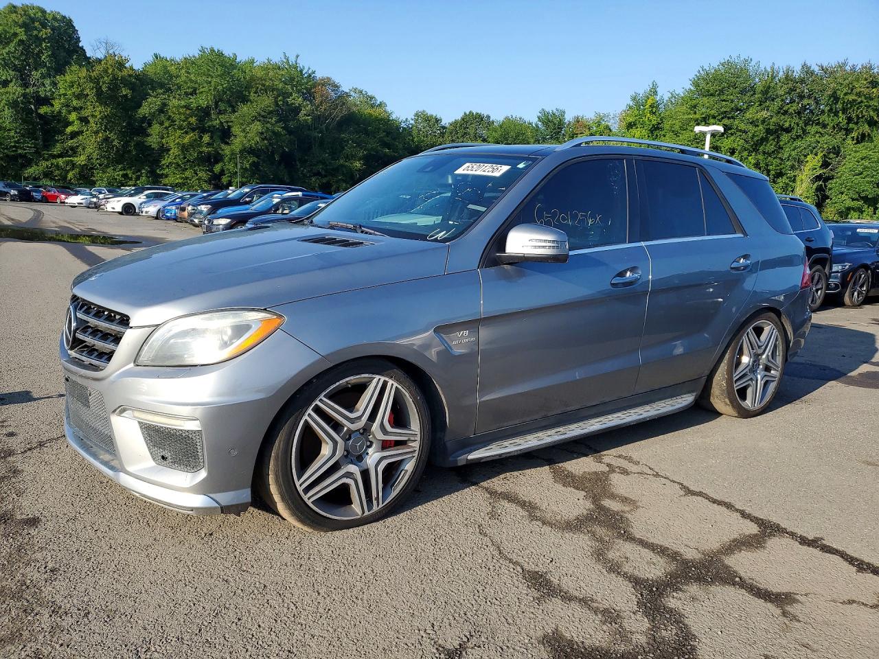 2014 Mercedes-Benz ML-Class VIN 4JGDA7EB0EA283479 — COPART salvage auction photo