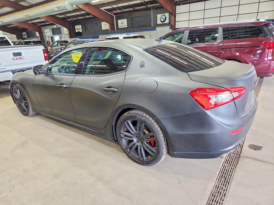 2016 Maserati Ghibli VIN ZAM57RTA9G1183859 COPART salvage auction — MINOR DENT/SCRATCHES, NY - CERTIFICATE OF TITLE (P), sold $1,550 on 2026-09-03 (photo 2)