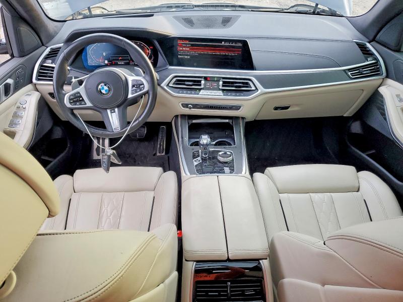 2022 BMW X7 VIN 5UXCW2C08N9K23312 COPART salvage auction — NORMAL WEAR, Mt - Certificate Of Title, sold $23,500 on 2026-09-02 (photo 8)