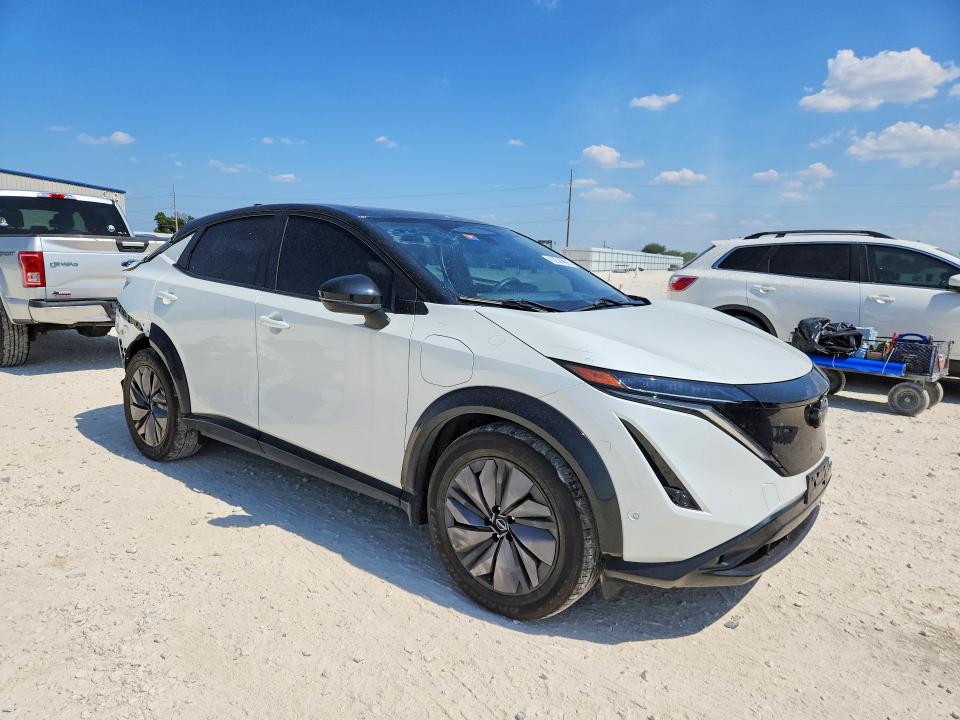 2024 Nissan Ariya VIN JN1DF0CD9RM736622 COPART salvage auction — REAR END, Tx - Salvage Vehicle Title, sold $15,600 on 2026-08-20 (photo 4)