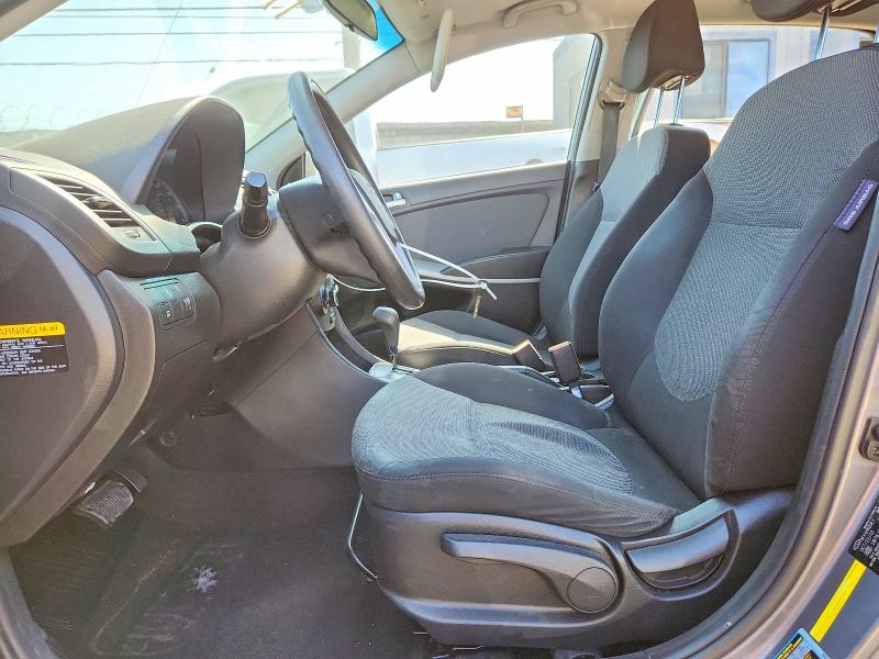 2014 Hyundai Accent VIN KMHCT5AE4EU141788 COPART salvage auction — NORMAL WEAR, Ca - Dis/Dlr/Exp Only Clean Title, sold $925 on 2026-08-20 (photo 7)