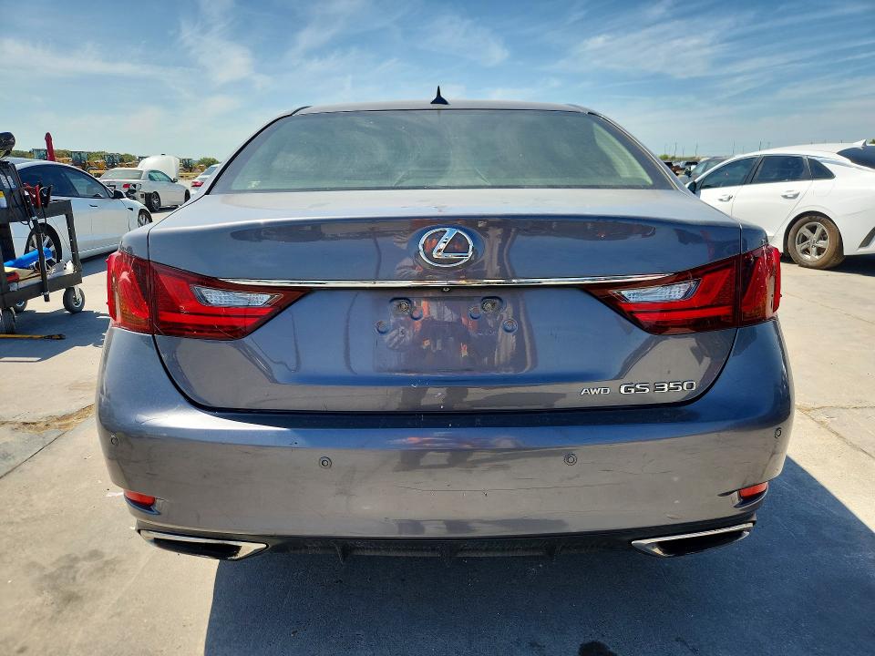 2013 Lexus Gs VIN JTHCE1BL7D5003867 COPART salvage auction — NORMAL WEAR, Il - Certificate Of Title, sold $5,800 on 2026-09-08 (photo 6)