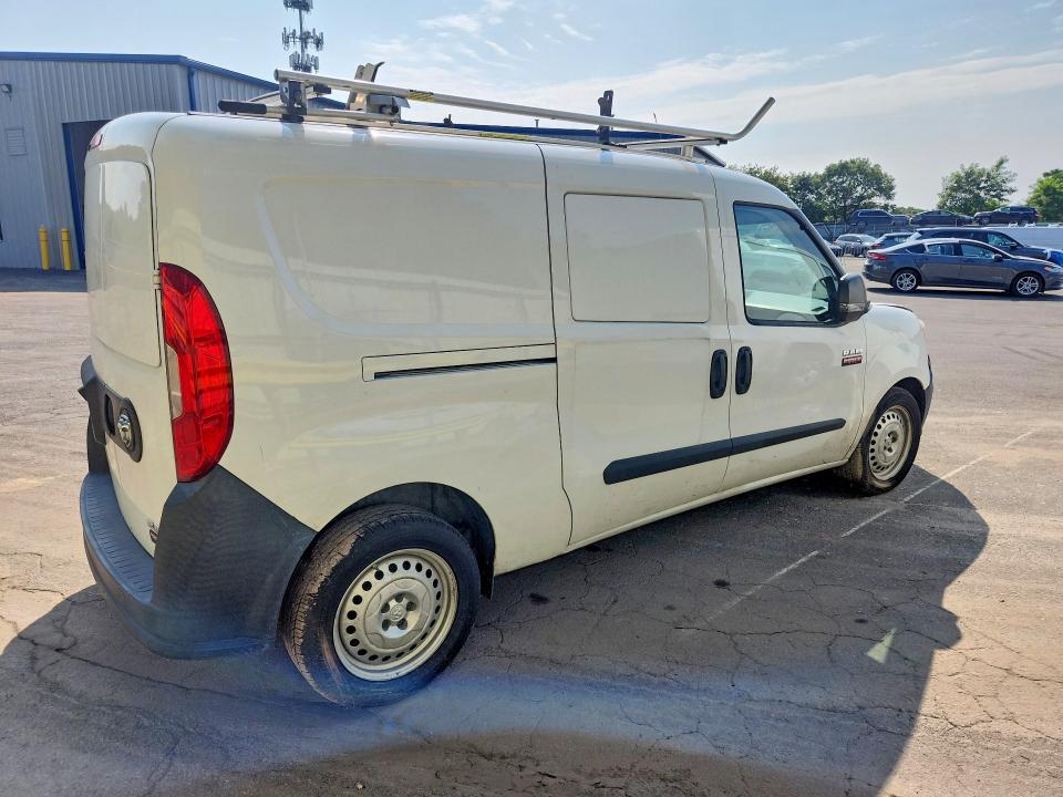 2021 Ram Promaster city VIN ZFBHRFAB7M6T36519 COPART salvage auction — FRONT END, Ny - Certificate Of Title, sold $3,250 on 2026-08-18 (photo 3)