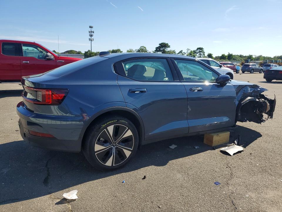 2024 Polestar 2 VIN YSMFD3KA9RL212448 COPART salvage auction — FRONT END, NY - MV-907A SALVAGE CERTIFICATE, sold $6,300 on 2026-09-04 (photo 3)