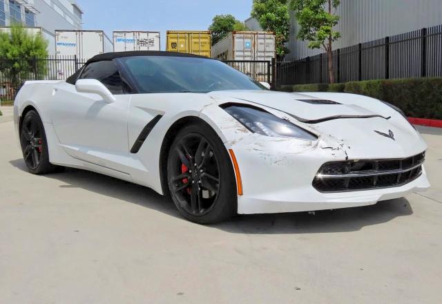 2017 Chevrolet Corvette stingray VIN 1G1YK3D76H5116008 — COPART salvage auction photo